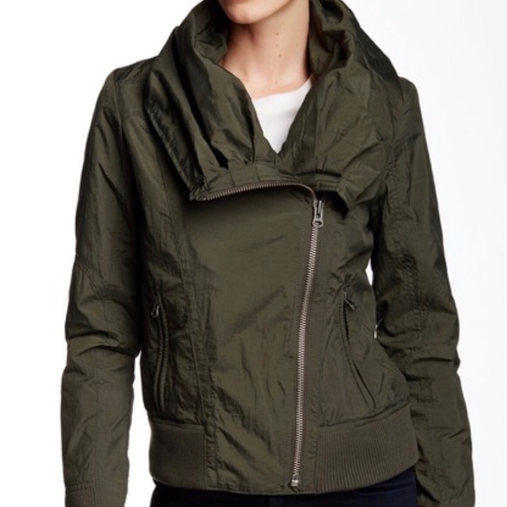❌ SOLD ❌ 7 For All Mankind Nylon Bomber Jacket - Picture 1 of 7